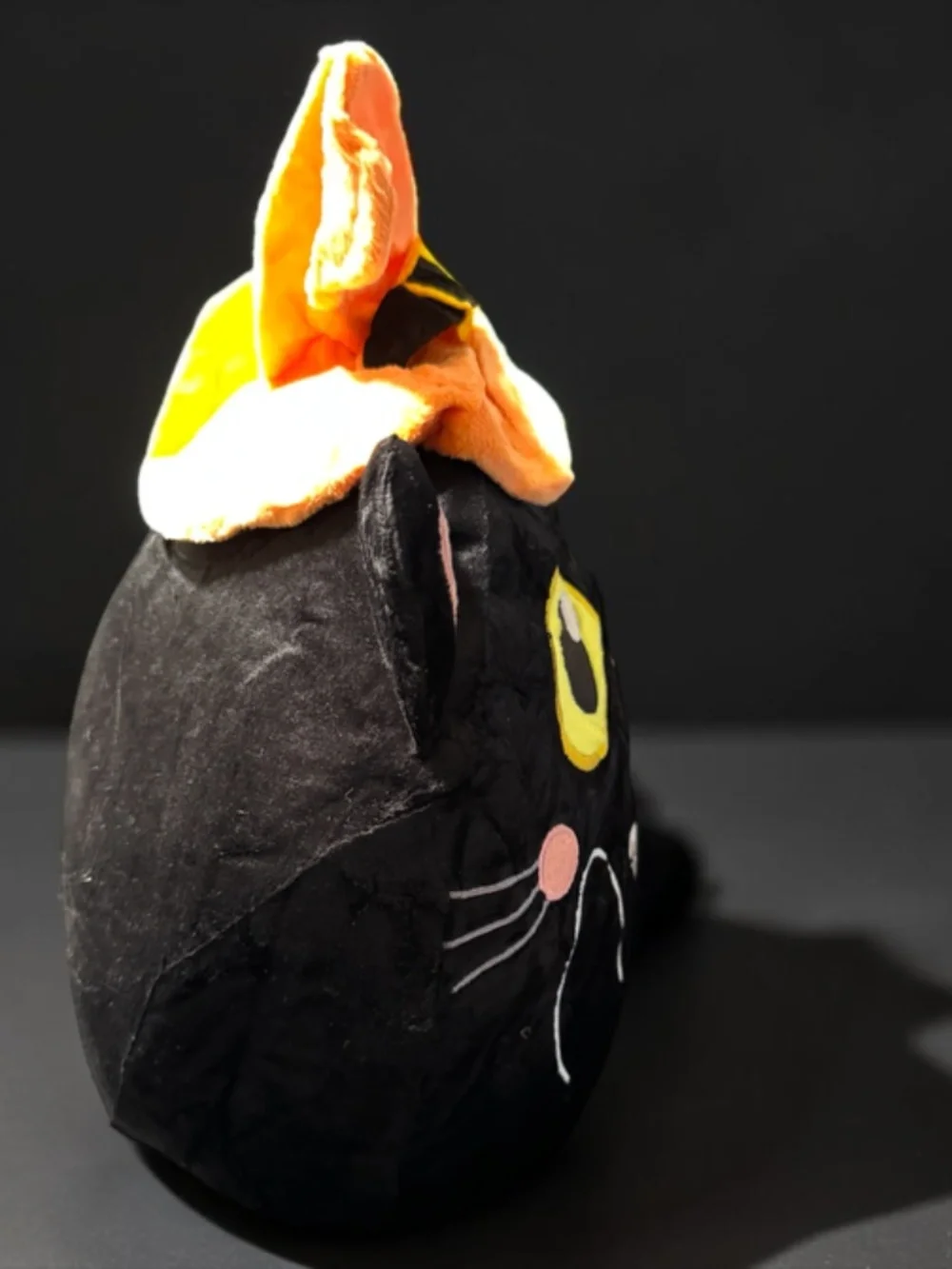 Halloween Black Cat Plush Hidden Baby Cats Squishy Plush NWT